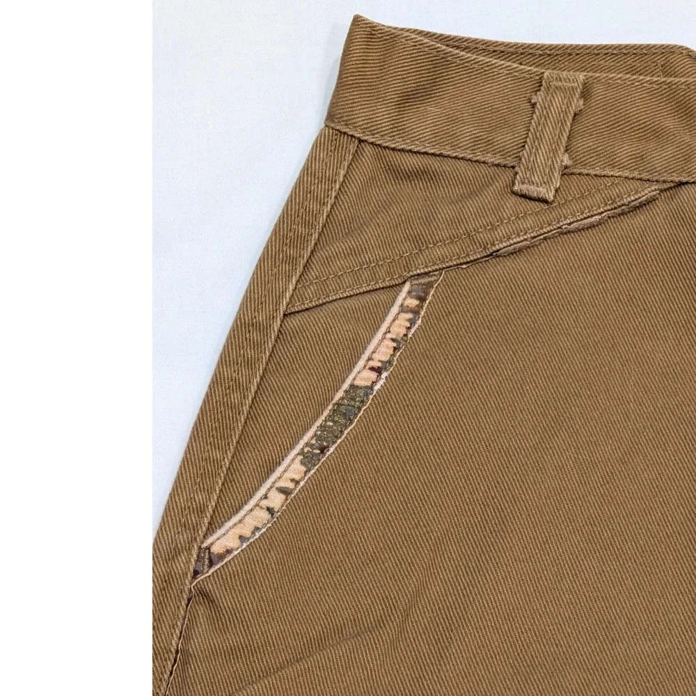 Rocky Mountain Clothing Co Vintage Brown High Waisted Western Pants Women 31/11